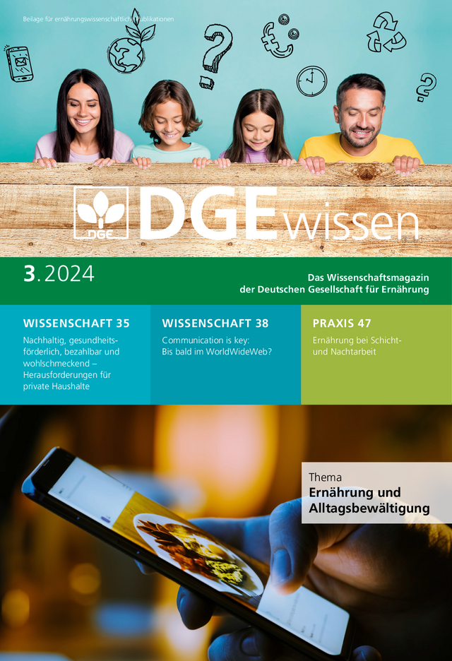 Wissenschaftsmagazin DGE
