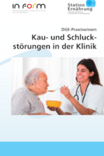 Abbildung der Broschüre Kau- und Schluckstörungen in der Klinik